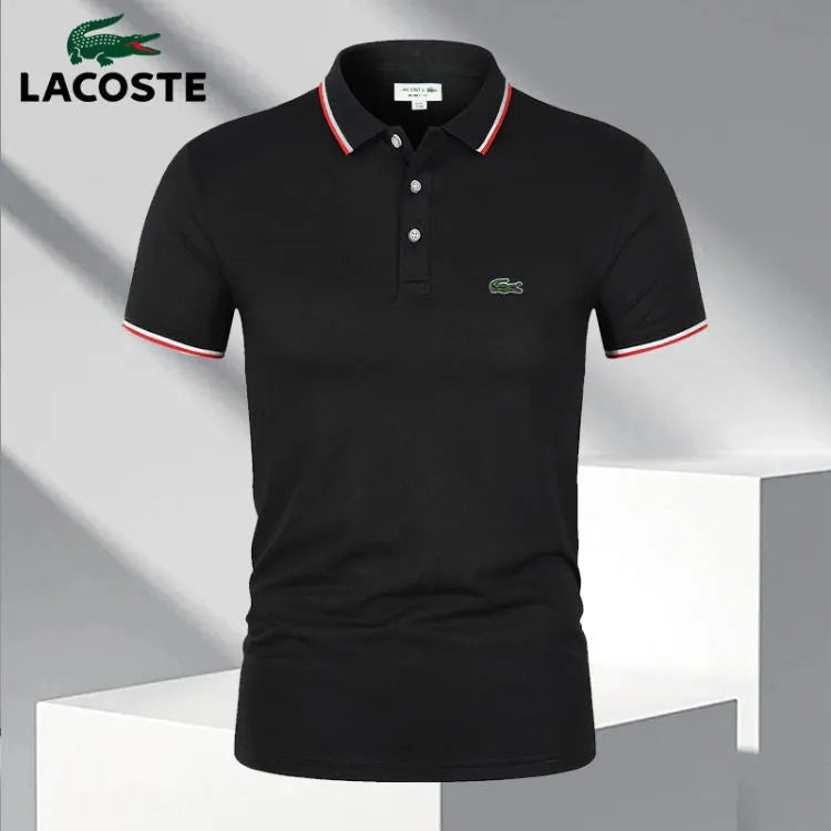 LC | POLO EN TEXTURE WAFFLE POUR HOMMES