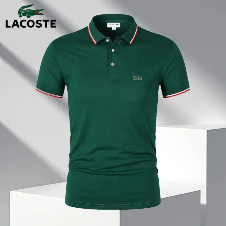 LC | POLO EN TEXTURE WAFFLE POUR HOMMES