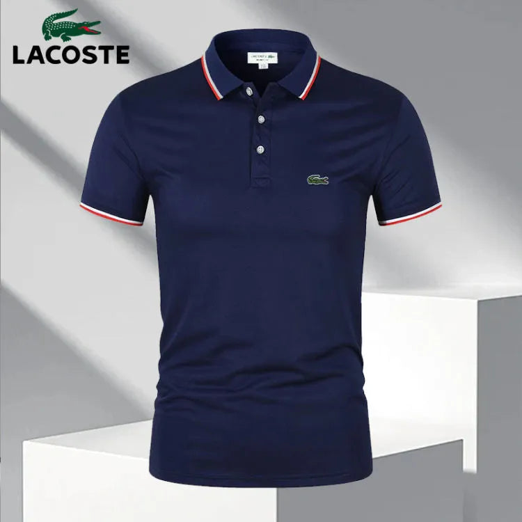 LC | POLO EN TEXTURE WAFFLE POUR HOMMES