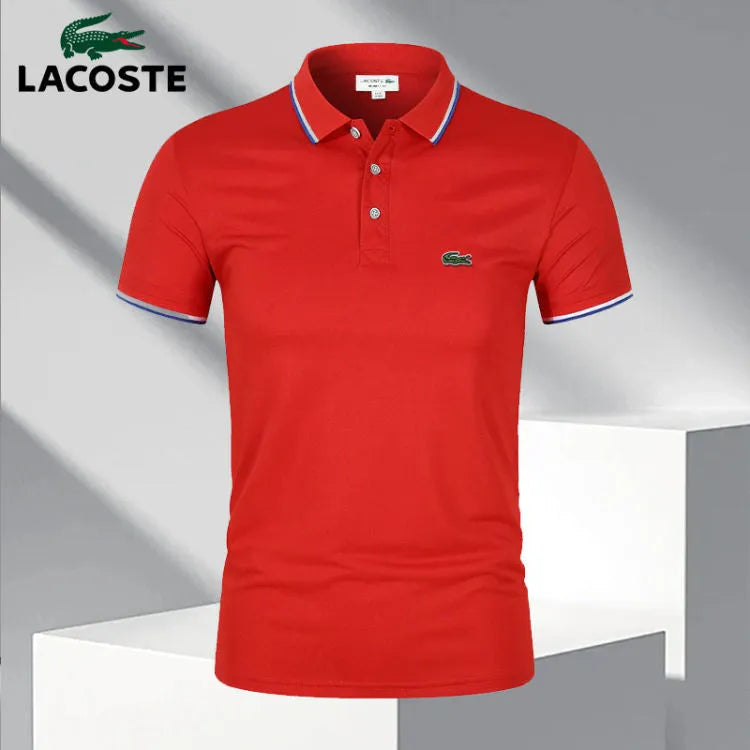 LC | POLO EN TEXTURE WAFFLE POUR HOMMES
