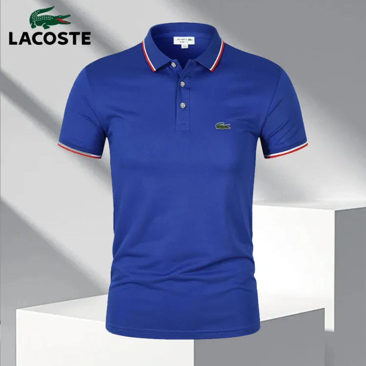LC | POLO EN TEXTURE WAFFLE POUR HOMMES