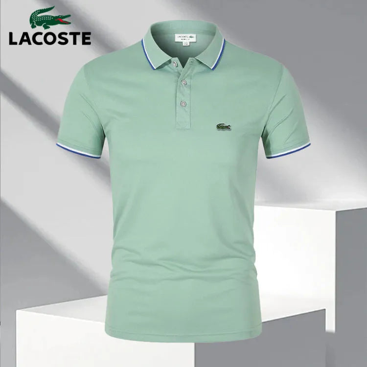 LC | POLO EN TEXTURE WAFFLE POUR HOMMES