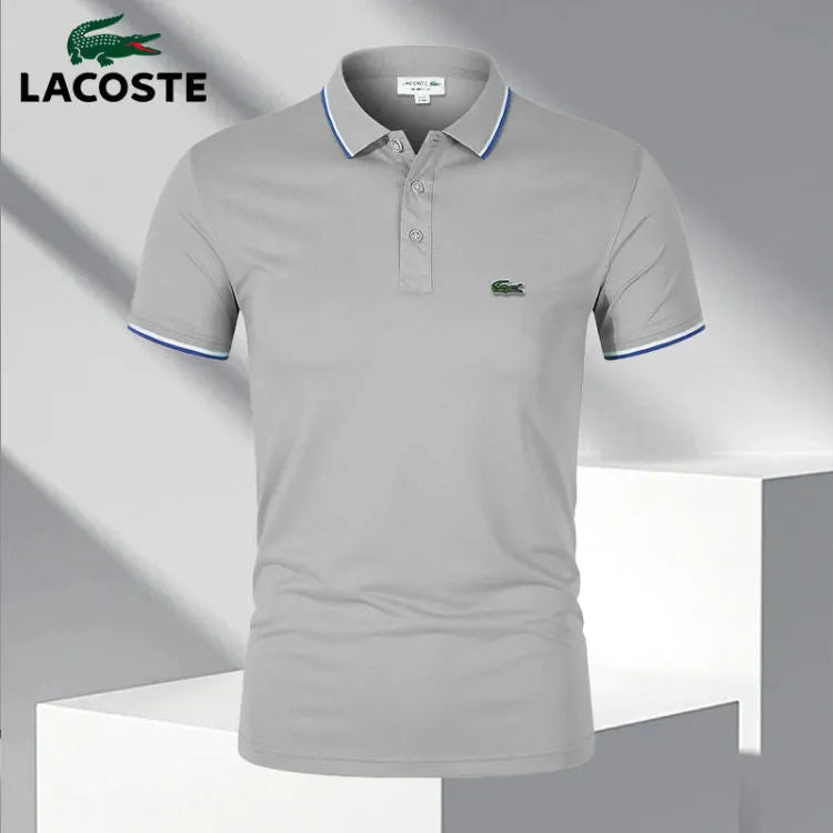 LC | POLO EN TEXTURE WAFFLE POUR HOMMES