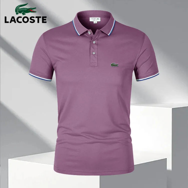 LC | POLO EN TEXTURE WAFFLE POUR HOMMES