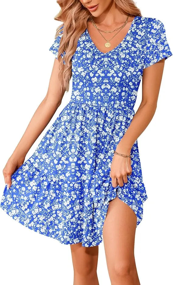 Women’s Summer Dress – Floral Print