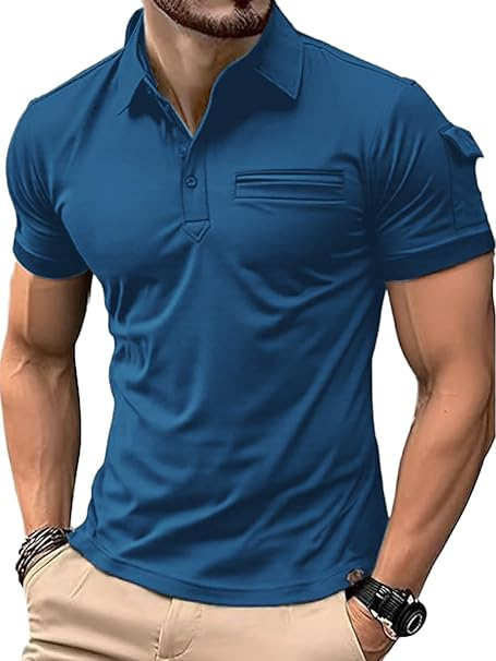 Polo homme Signature – Élégance décontractée