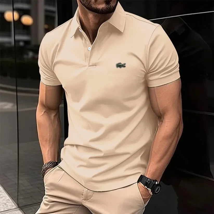 LC | Polo à manches courtes élégante