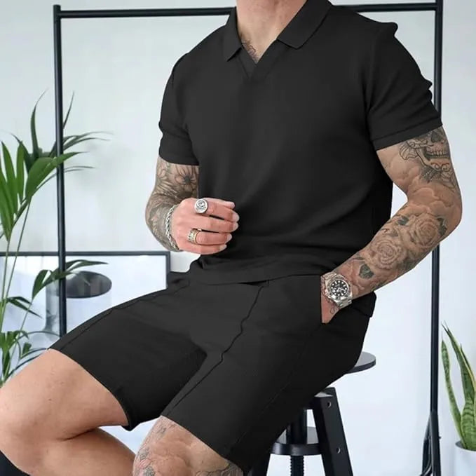 Complet pour les Hommes avec des Polos et des Shorts