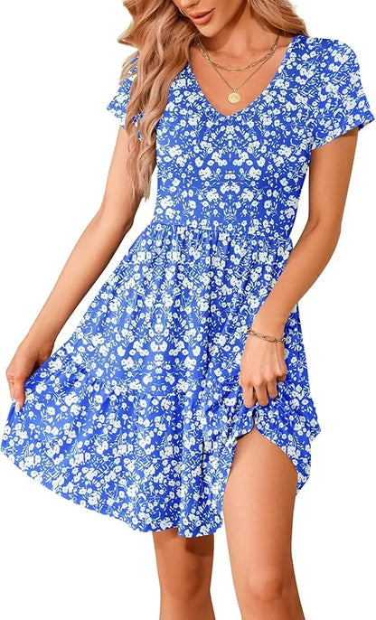 Women’s Summer Dress – Floral Print
