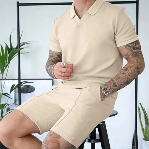 Complet pour les Hommes avec des Polos et des Shorts