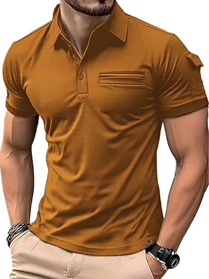 Polo homme Signature – Élégance décontractée