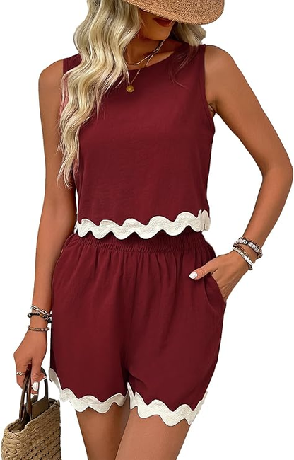 Embroidered Women's Set – Elegant Two-Piece Ensemble